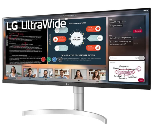 LG 34WN650-W HDR - 607249 - zdjęcie 4